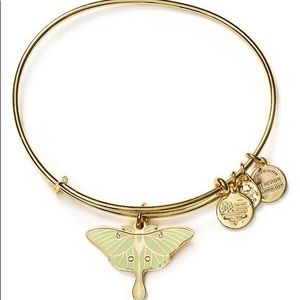Luna Moth Alex and Ani Expandable Bangle